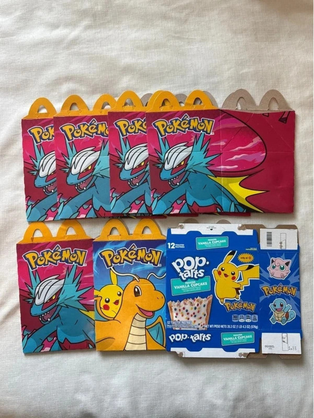 Pokemon McDonald’s happy meal box